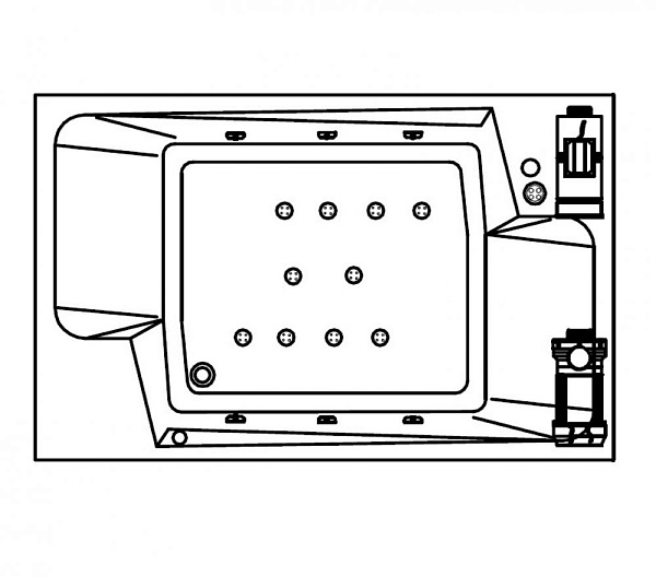 Акриловая ванна Kolpa-San Nabucco Superior 190х120