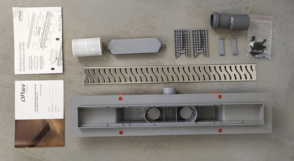 Душевой лоток Paini Harmony 650 мм CH650H