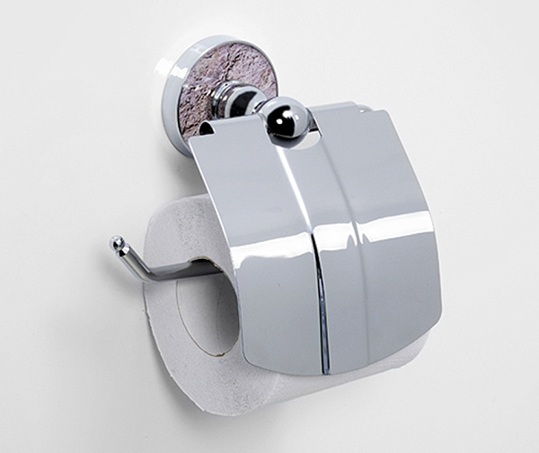 Держатель туалетной бумаги с крышкой WasserKraft Nau K-7725