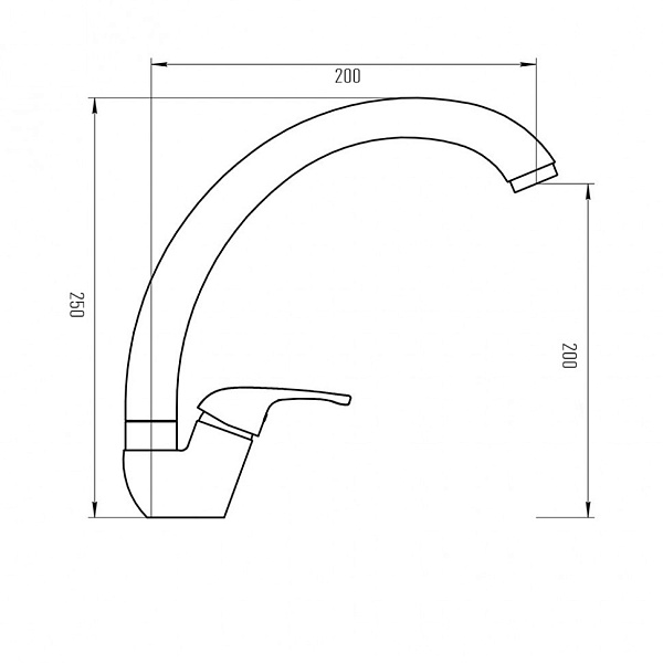 Смеситель для кухни Paini Creta 42CR570/599TR21LMKM