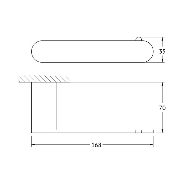 Держатель туалетной бумаги Artwelle Schwarz 7716