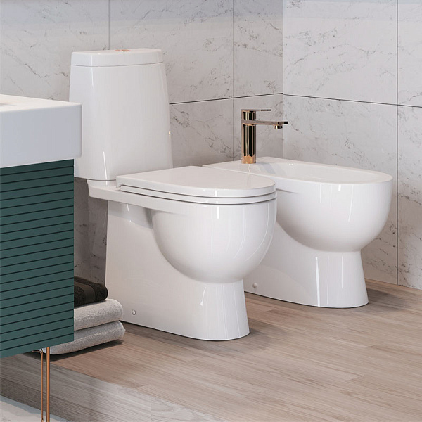 Унитаз компакт напольный Sanita Luxe Fest DM FSTSLCC01040622