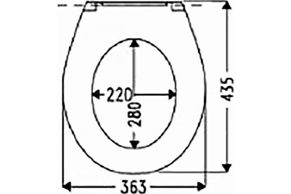 Крышка-сиденье Haro Фавос 537110