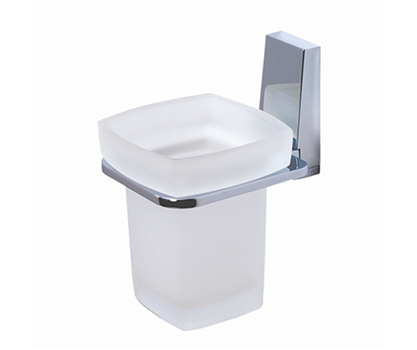 Стакан с держателем WasserKraft Lopau K-6028