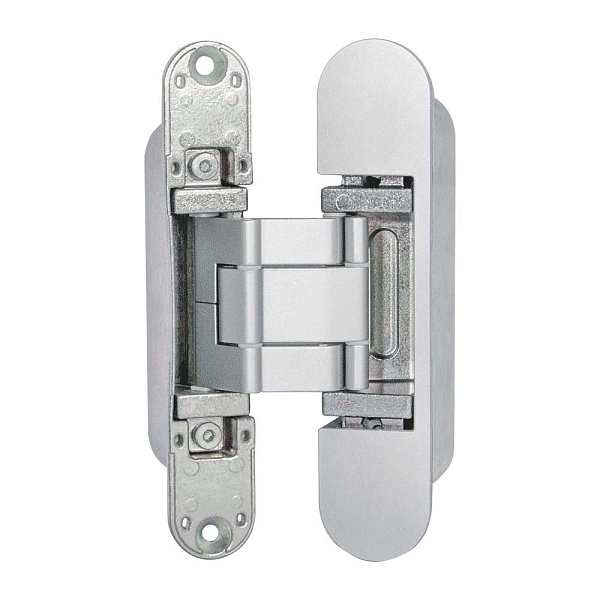 Дверная петля скрытой установки AGB Eclipse 4.1 матовый хром E30200.64.34