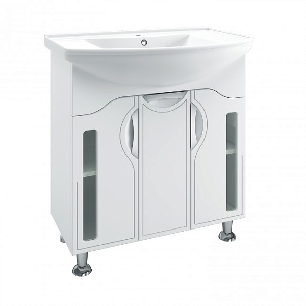 Тумба с раковиной Runo "Толедо 75"