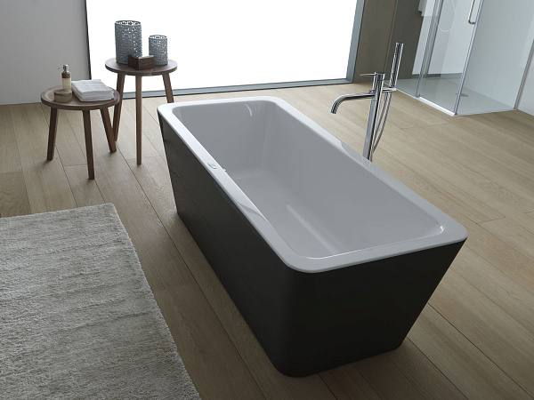 Акриловая ванна Kolpa-San Eroica-FS Basis Black 180х80