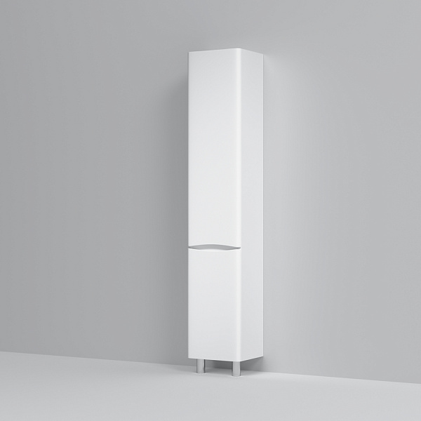 Шкаф-пенал напольный AM.PM Like M80CSL0356WG 35 см L белый глянец