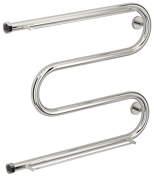 Полотенцесушитель СУНЕРЖА М-образный+ 500х650 +2 полки