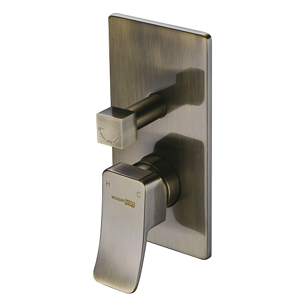 Смеситель скрытого монтажа для ванны и душа WasserKraft Exter 1641