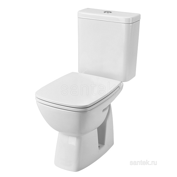 Унитаз компакт напольный Santek Нео Лайт с диагональным выпуском 1.WH30.2.471