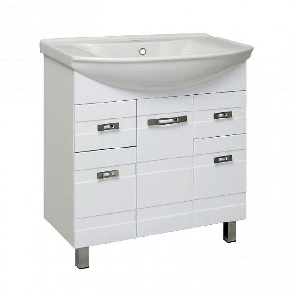 Тумба с раковиной Runo "Турин 85"