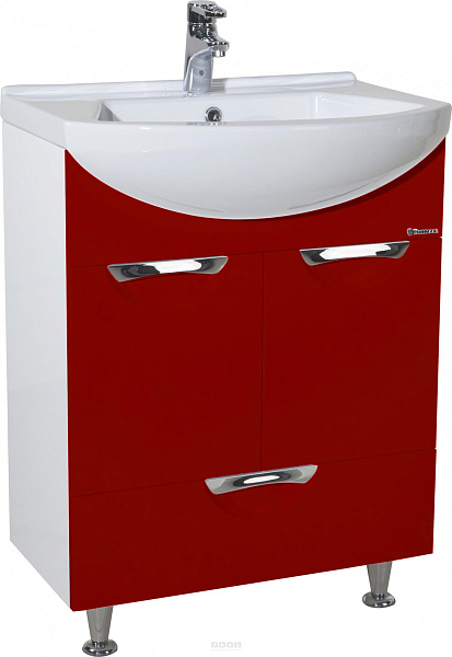 Тумба с раковиной Bellezza "Альфа 55" (1 ящик)