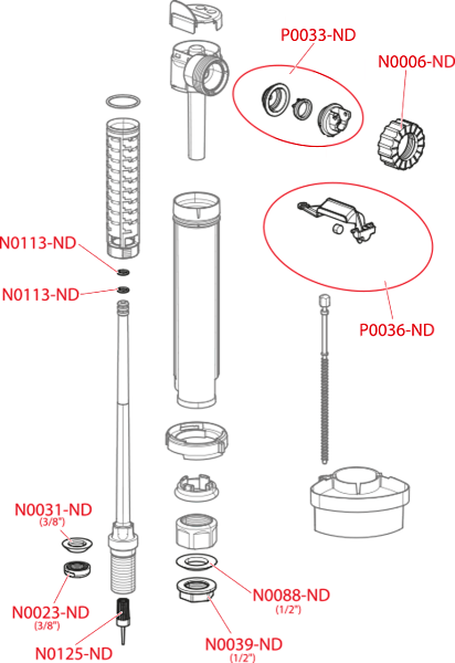 Выпускной клапан Alcaplast A18 1/2"