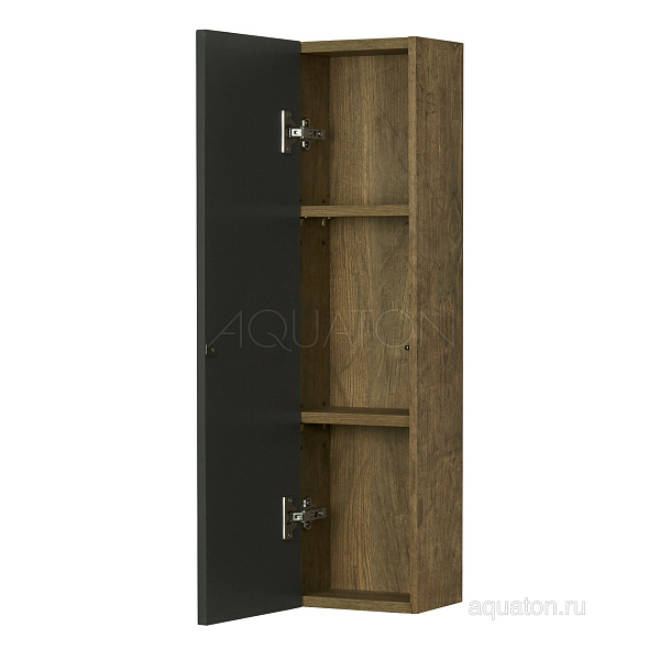Настенный шкаф Aquaton "Терра 24" дуб кантри/антрацит