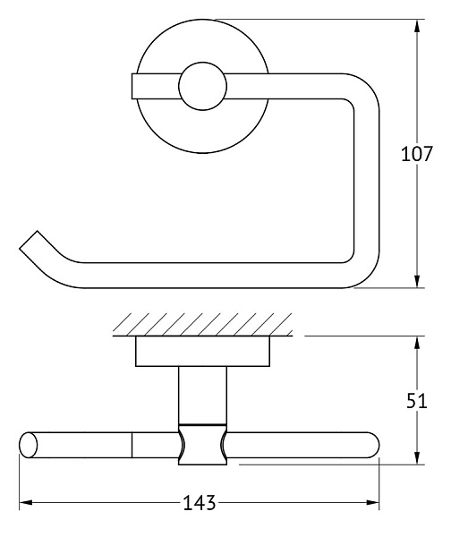 Держатель туалетной бумаги Artwelle Harmonie HAR 047