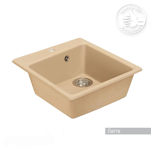 Кухонная мойка Aquaton Парма 1A713032PM290 шампань