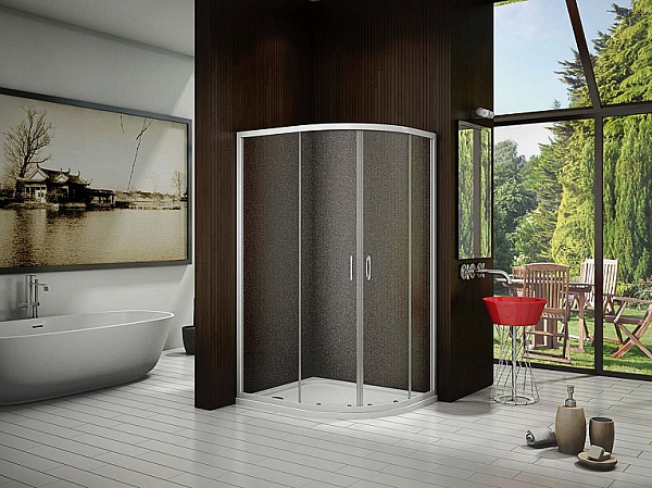 Душевой уголок Good Door Latte R-90-C-WE