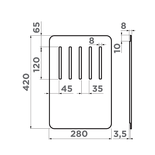 Разделочная доска Omoikiri CB-Yamakawa