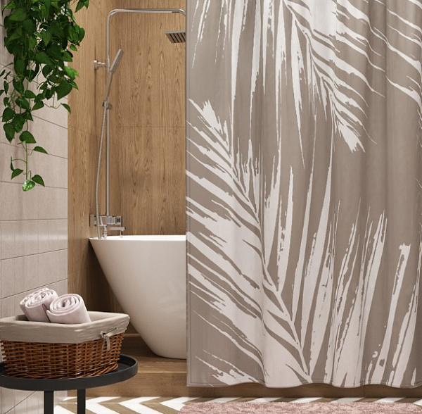 Шторка для ванны WasserKraft Lopau SC-60201