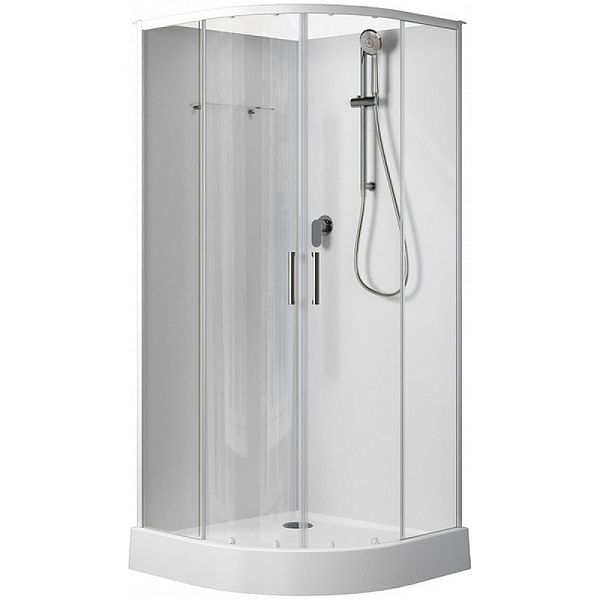 Душевая кабина Aquanet Passion EVO 80x80 R White