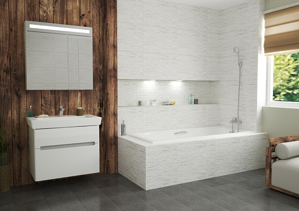 Чугунная ванна OWL 1975 Konung - 180х80 с ручками