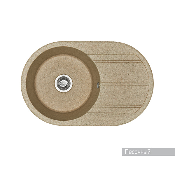 Кухонная мойка Aquaton Амира 1A712932AI220 песочный