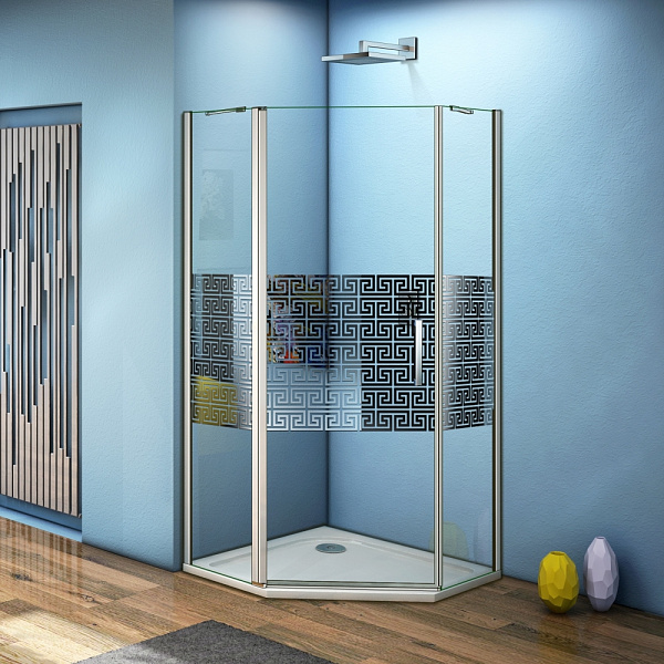 Душевая перегородка Good Door Fantasy WTW-100-F-CH