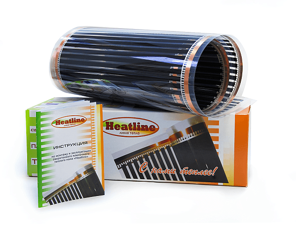 Пол тёплый "HEATLINE" плёночный HLS-150-2