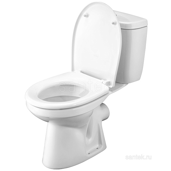 Унитаз компакт напольный Santek Анимо с горизонтальным выпуском 1.WH30.2.132