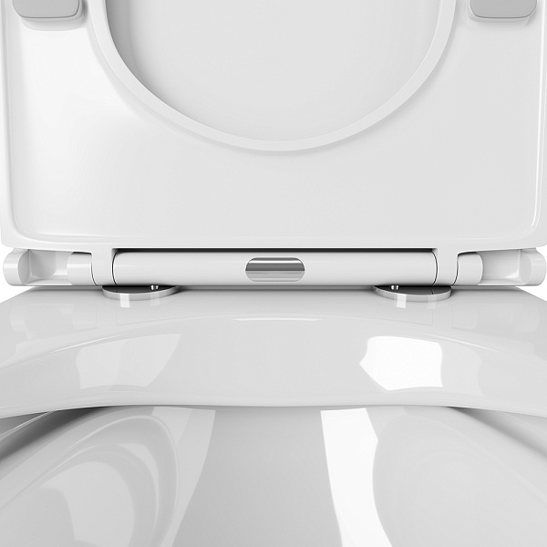 Унитаз подвесной безободковый OWL Tid Cirkel-H с сиденьем DP микролифт