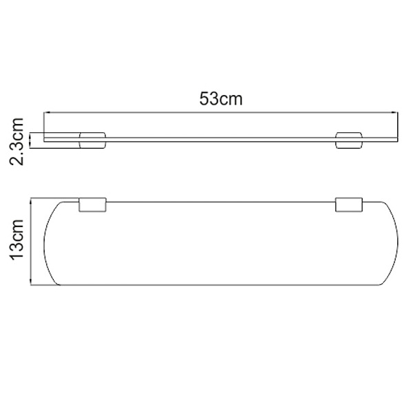 Полка WasserKraft Sauer K-7924