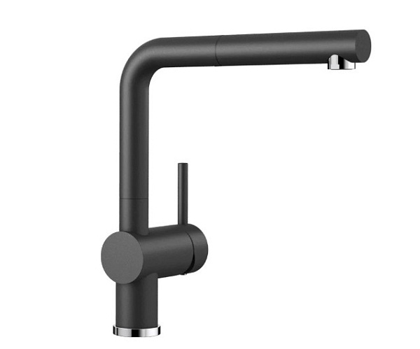 Смеситель для кухни Blanco Linus-S Silgranit с выдвижным душем