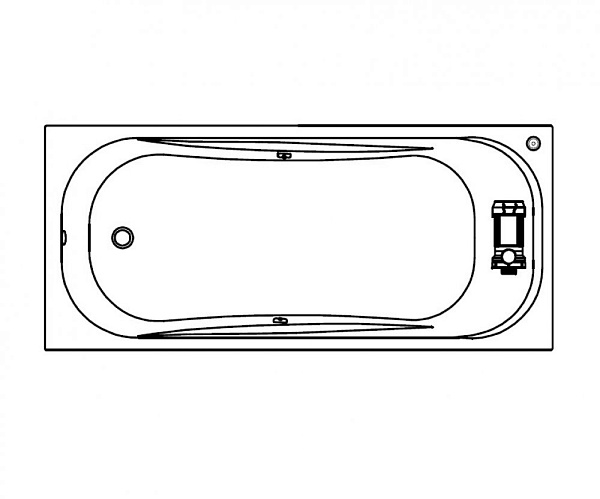 Акриловая ванна Kolpa-San String Oxigen 190х90