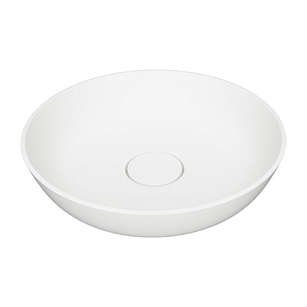 Раковина Omnires Silk SILKR400BP 40x40 см белый глянцевый