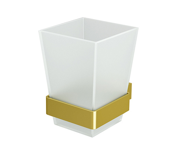 Стакан с держателем WasserKraft Sauer K-7928