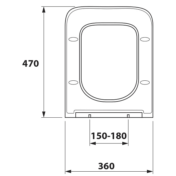 Крышка с сиденьем DP микролифт для унитаза  OWLT190203 Eter Ruta-H