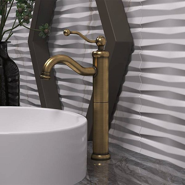 Смеситель для раковины PAINI Duomo 88F3211LLSSR бронза 