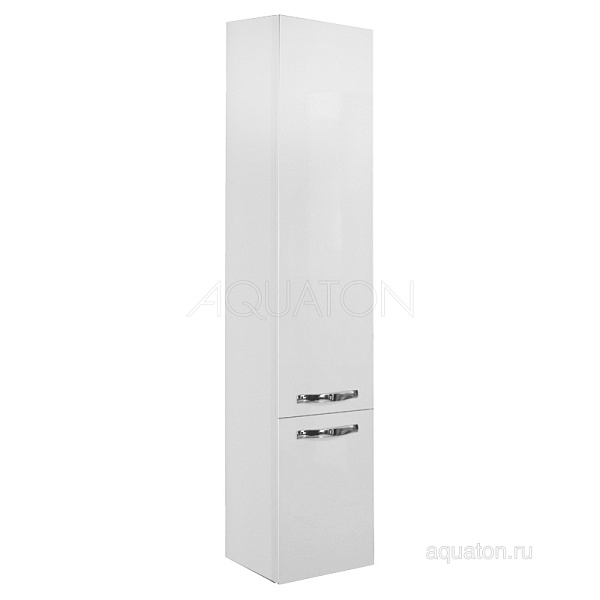 Шкаф-пенал подвесной Aquaton "Ария" белый