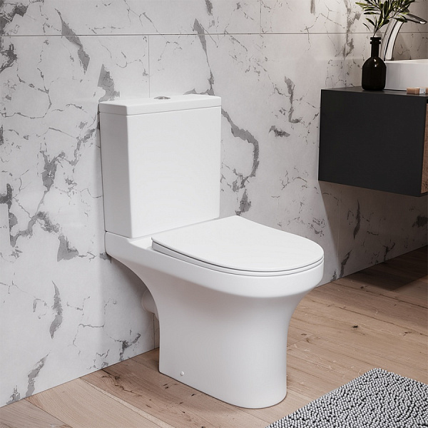 Унитаз-компакт с микролифтом Damixa DX35C8600SC