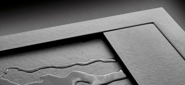 Душевой поддон с решеткой Radaway Teos F HTF9080-54 90x80 черный