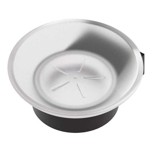 Мыльница с держателем Artwelle Schwarz 7722