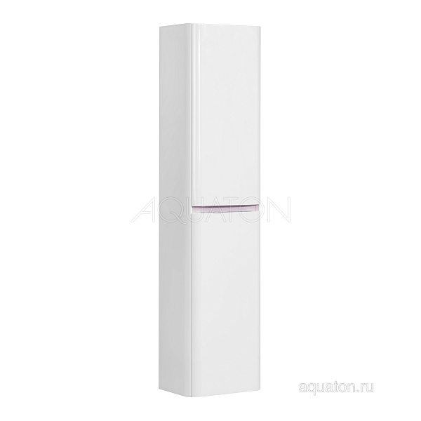 Шкаф-пенал подвесной Aquaton "Шерилл" белый