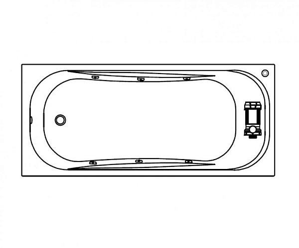 Акриловая ванна Kolpa-San String Standart 180х80