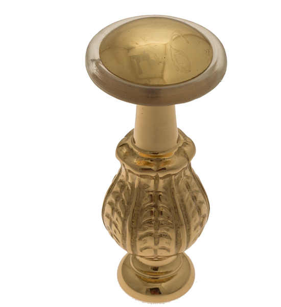 Упор дверной напольный/настенный Venezia ST7 полированная латунь