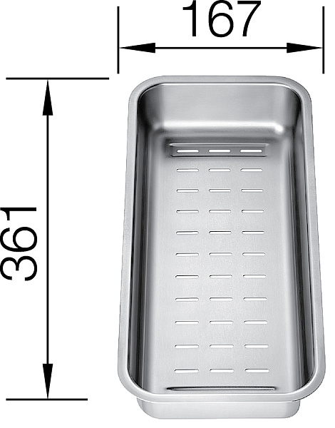 Коландер Blanco Zenar 223077