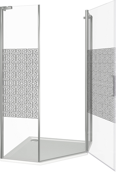 Душевой уголок Good Door Fantasy PNT-90-F-CH