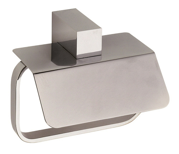 Бумагодержатель с крышкой Sanibano Elegance H8700/06MB