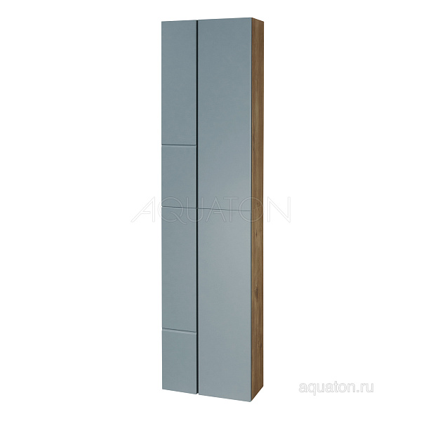 Настенный шкаф Aquaton "Мишель" дуб рустикальный/фьорд