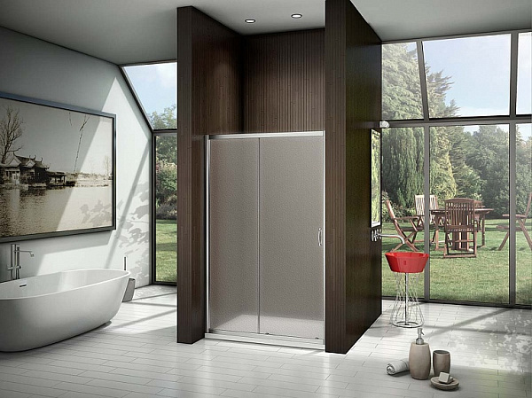 Душевая перегородка Good Door Latte WTW-120-G-WE